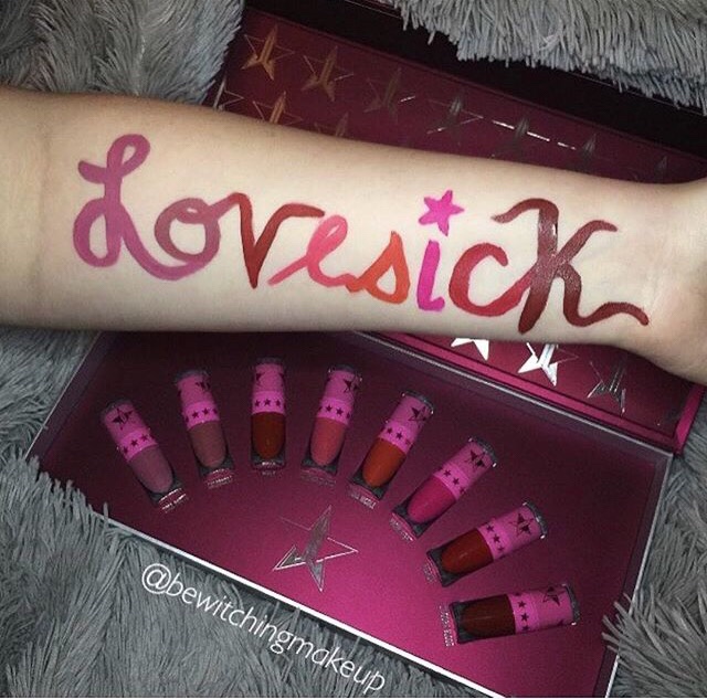 Jeffree Star Cosmetics Mini Reds and Pinks Bundle (Love Sick Collection)